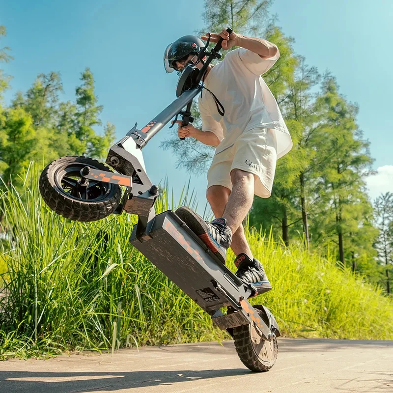 G2 Electric Scooter with an 800W brushless motor,a 48V 15AH battery,10-inch off-road tires,Aluminum Alloy Body,Durable E-Scooter