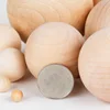 1pc 30mm-60mm Natural Wooden Craft Wood Balls Spheres Round Craft Spacer Wood Painted/Stamped DIY Ball Jewelry Carving Beads - Image 5