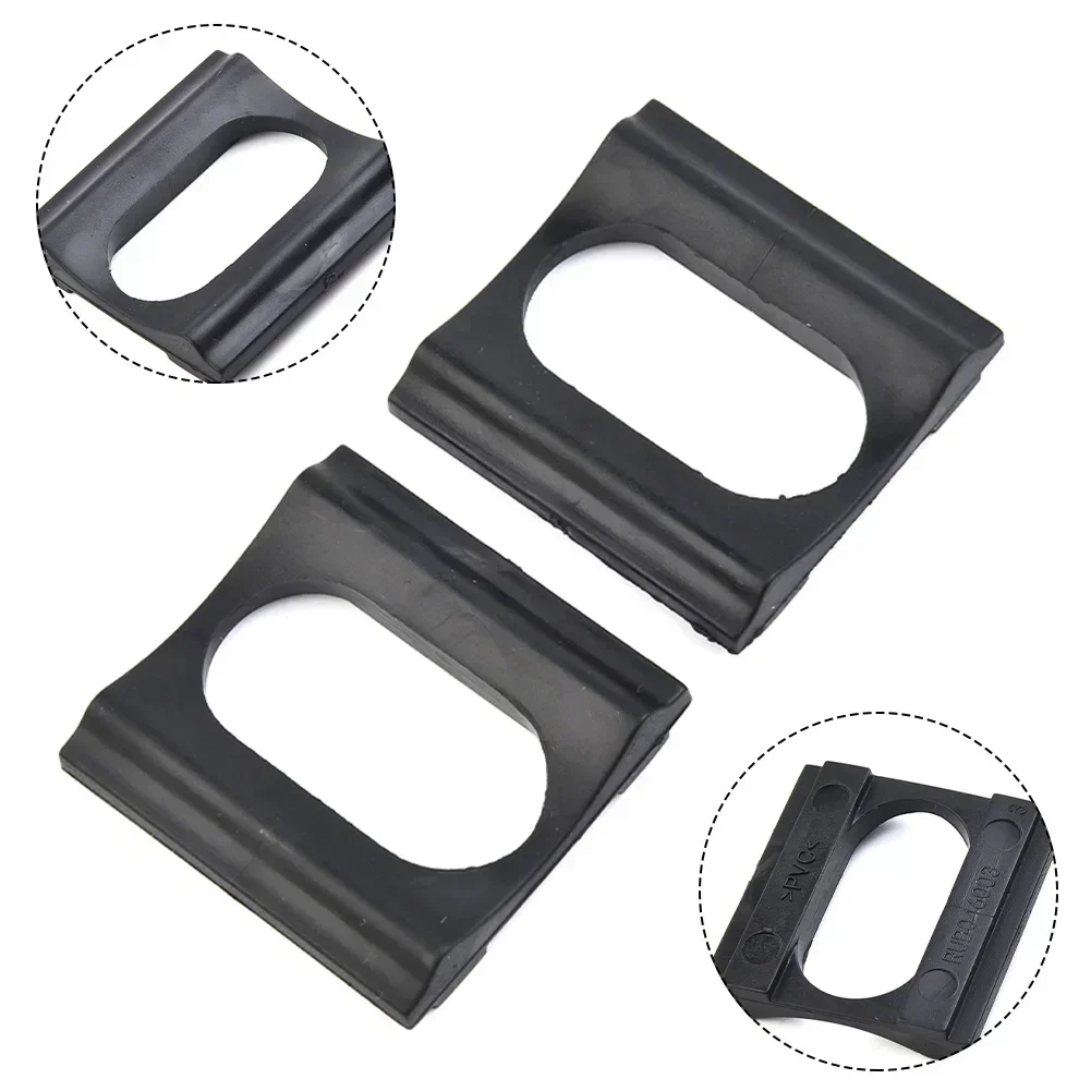 Electric Bike Accessories 2 PCS E-Bike Battery Brackets Rubber Spacer Mount Pads Shockproof Spacer