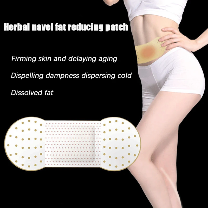 Herbaceous Firming Energy Membrane Slimming Patch Lazy Belly Button Patch Burning Grease Conditioning Detox Slimming