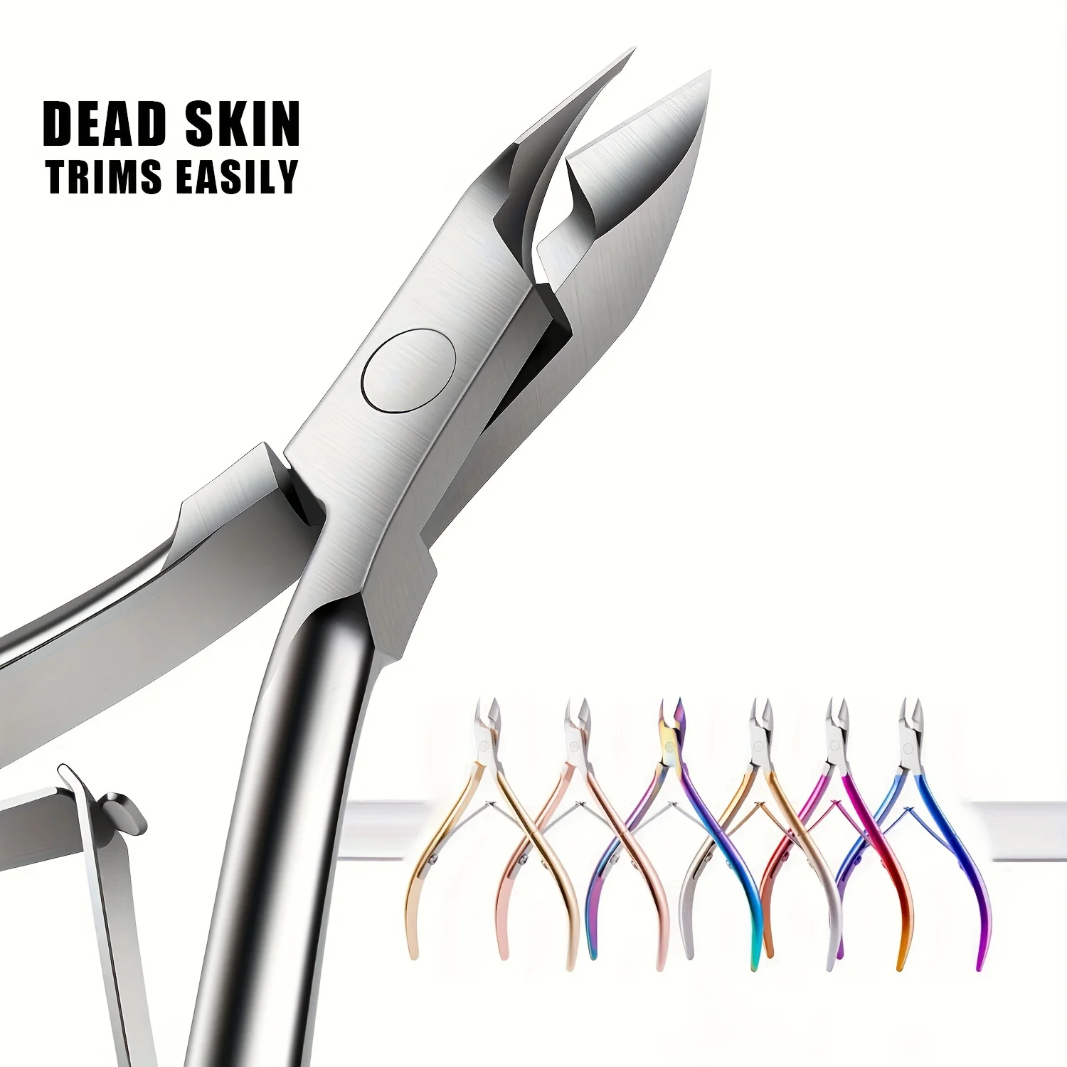 Stainless Steel Cuticle Nipper Premium Cuticle Trimmer for Manicure & Pedicure at Home/Spa/Salon for woman and man 1pcs