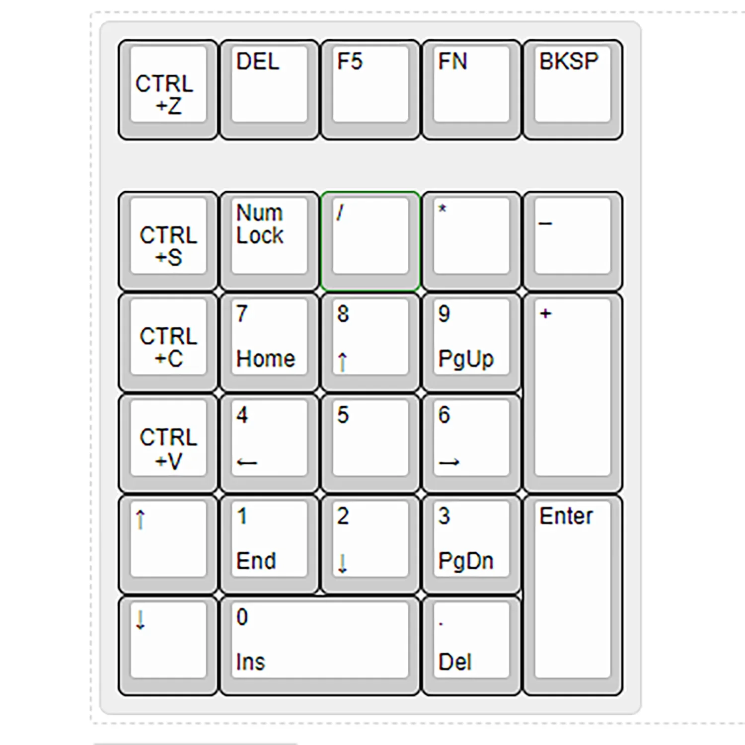 Teclado Mecânico Personalizado Npkc Pulverização em pó Kit Barebone Cnc Alumínio Suporte de Luz Branca Via Qmk 27 Chaves - Imagem 5