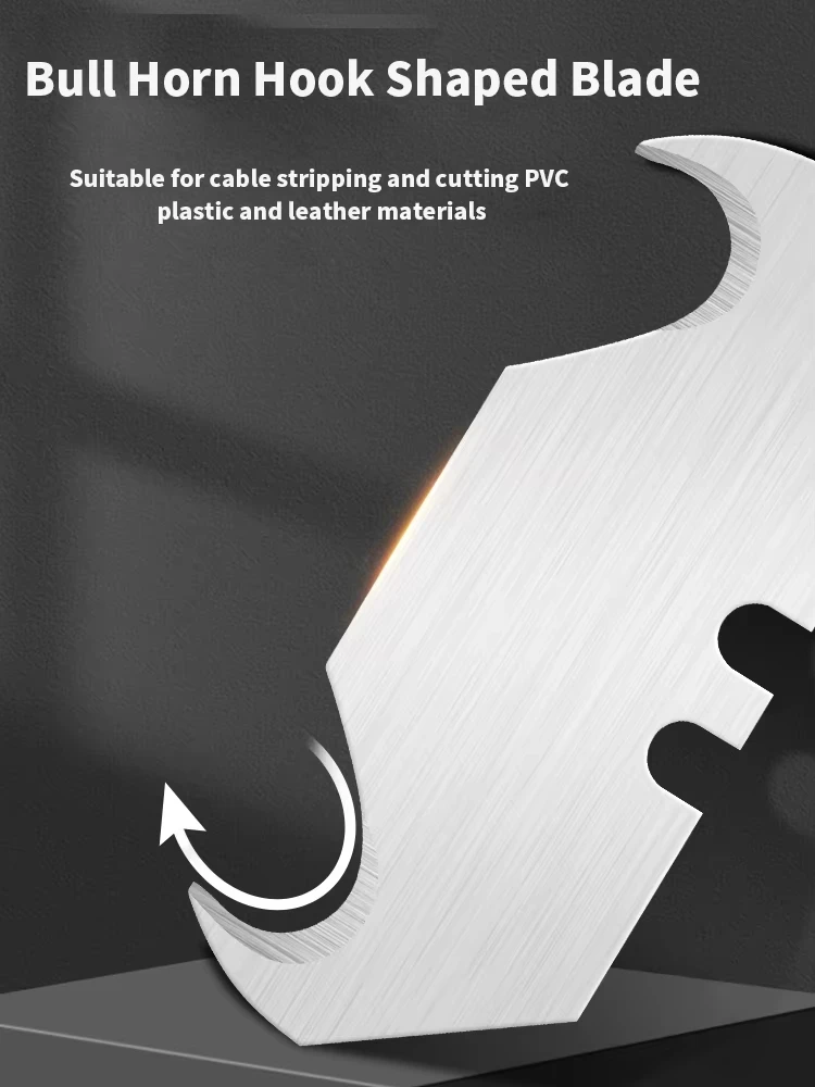 Radford Cuchillas de Utilidad SK2 con Gancho-Acero de Arte Cuchillo Bocina Seguridad con Caja Almacenamiento para Cortar