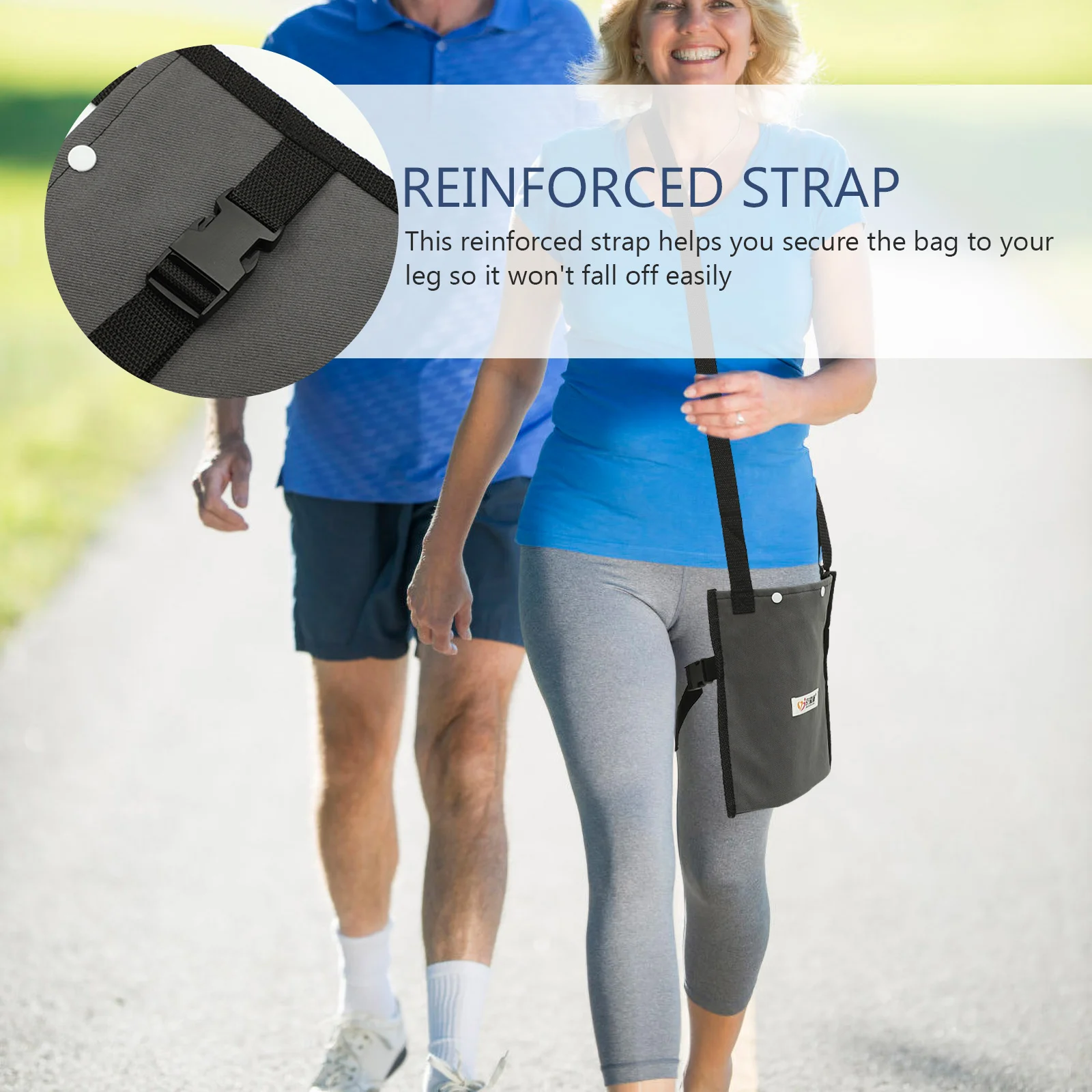 Portable Cotton Adjustable Shoulder Bag Nursing Urine Holder Collection Catheter Bag Urological Consumables Elder Drainage