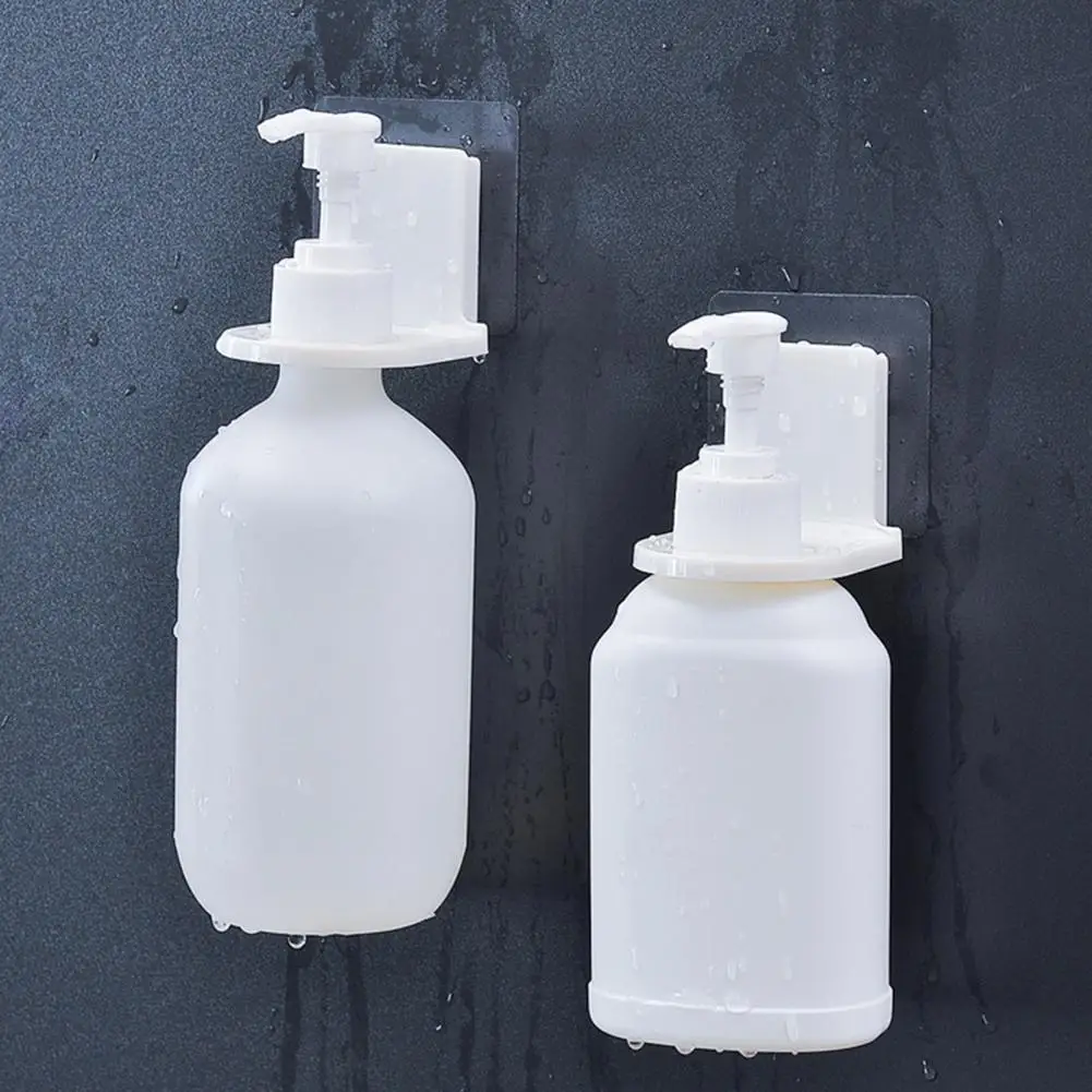 

Shower Shelves 3Pcs Multi-use Traceless Space-saving Waterproof Suction Hanger Hooks Household Supplies