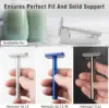 Razor Stand - Lightweight and Highly Durable Safety Razor Stand for Henson AL13, Henson AL13-M, Henson Ti22 2
