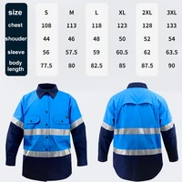 Hi Vis Men Work Shirt - 100% Cotton
