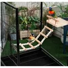 Bird Toy Hamster Toy Little Pet Springboard Combination Toy Parrot Climbing Ladder Springboard Ladder Swing Parrot Toys 4