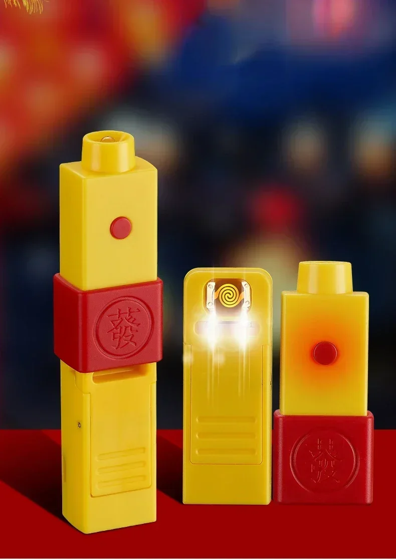 2025 Rechargeable Lighter Tungsten Wire Windproof Creative New Safety Remote Control Ignition Fireworks and Firecrackers Gadgets