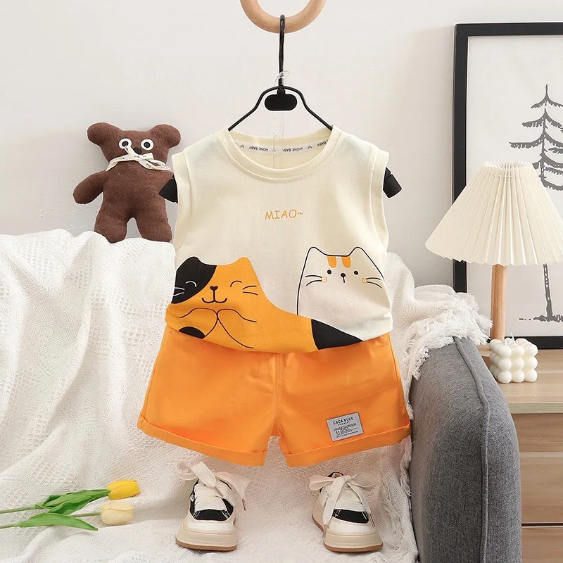 Toddler Cat Tank Top & Shorts Set — product detail 18