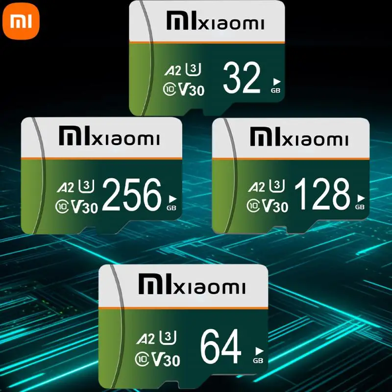 

XIAOMI 2TB Memory Card A2 V30 Micro SD/TF Card 1TB Class10 High Speed 512GB 64GB Cartao De Memoria Data Storage For Phone/Camera