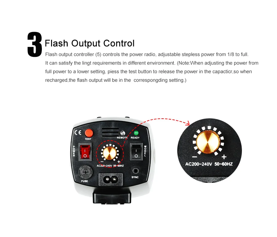 GODOX Mini Master K-180A K180A K150A K-150A Mini Master 180W Studio Strobe Phot