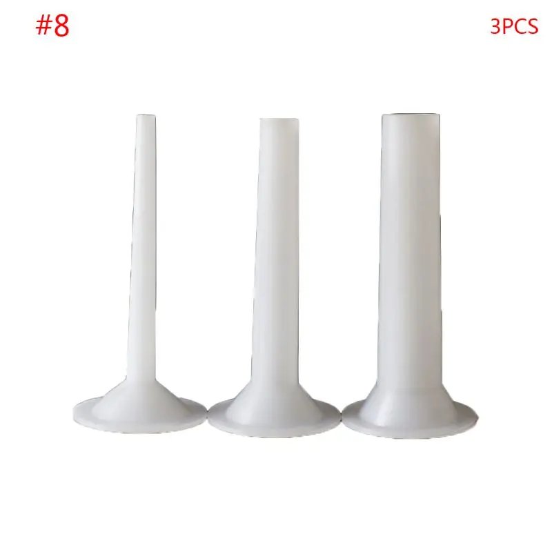 

3pcs/set Sausage Maker Funnel Filler Stuffer Filling Tubes DIY