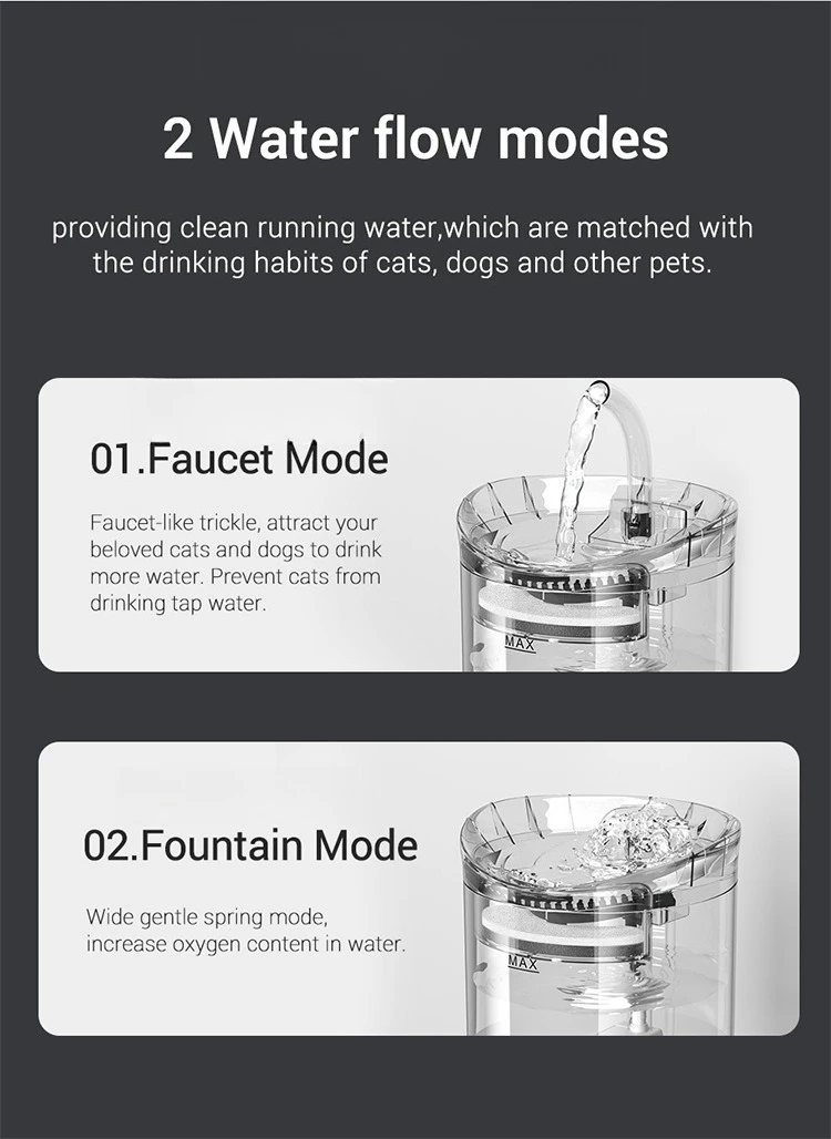 Cat water fountain product detail