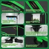 Hydroponic Indoor Planting Tent with Detachable Floor Tray and Tool Kit, Polyester Film, 96 "x 48" X78" 4