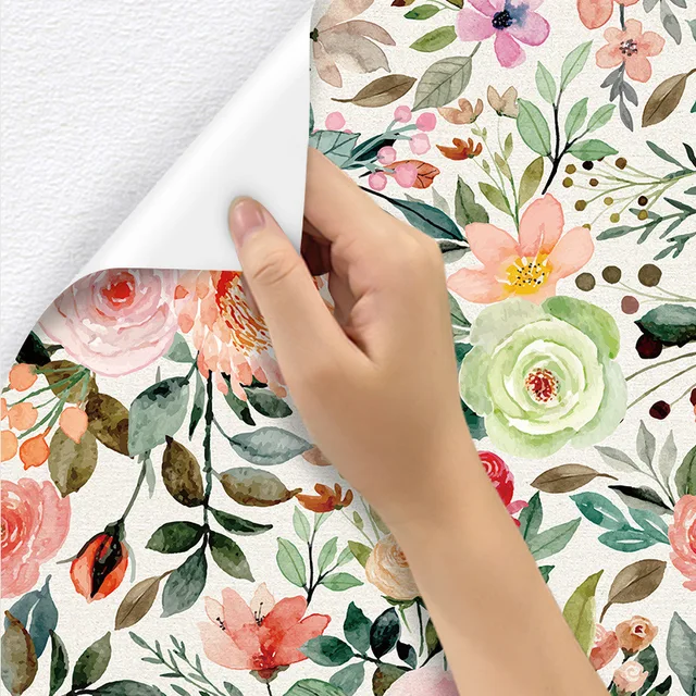 Self Adhesive Floral Wallpaper