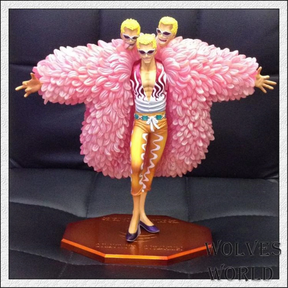 Аниме One Piece Donquixote Doflamingo Dressrosa Battle Hen GK ПВХ экшн-фигурки Статуя Коллекционная модель детские игрушки куклы Подарки