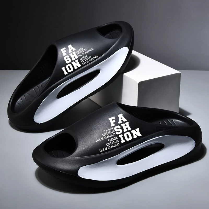 Men's Sandal Ourdoor Summer Slippers Thick Bottom Non-slip Male Footwear leather sandals summer sandals mens shoes