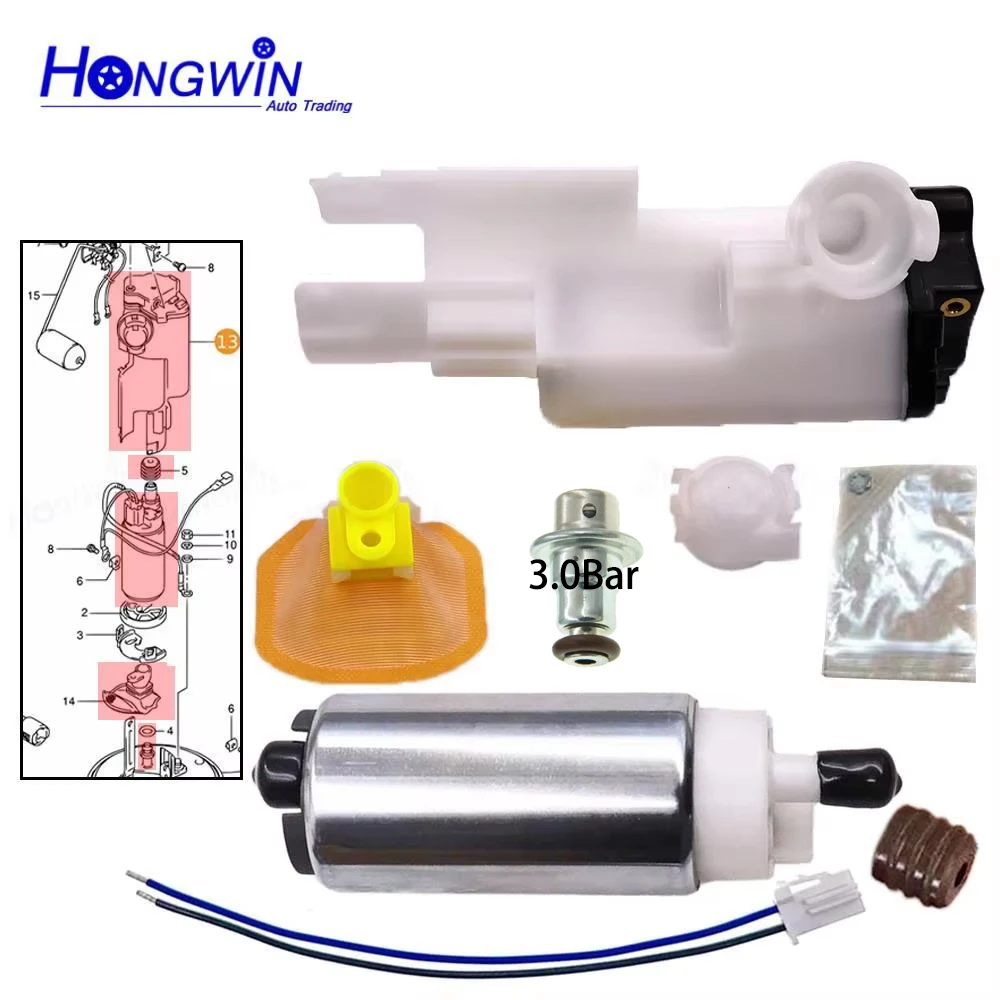 燃料ポンプアセンブリ15100-29G00オートバイモデルと互換性があります