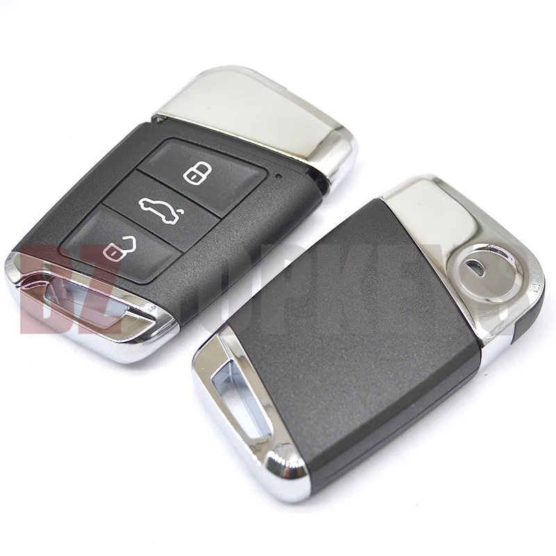 Key Case Car Key Shell Key Cover Fob Cover Key Fob Replacement Remote Car Key Fob Case for VW Volkswagen Passat B8 Magotan Superb A7 2015