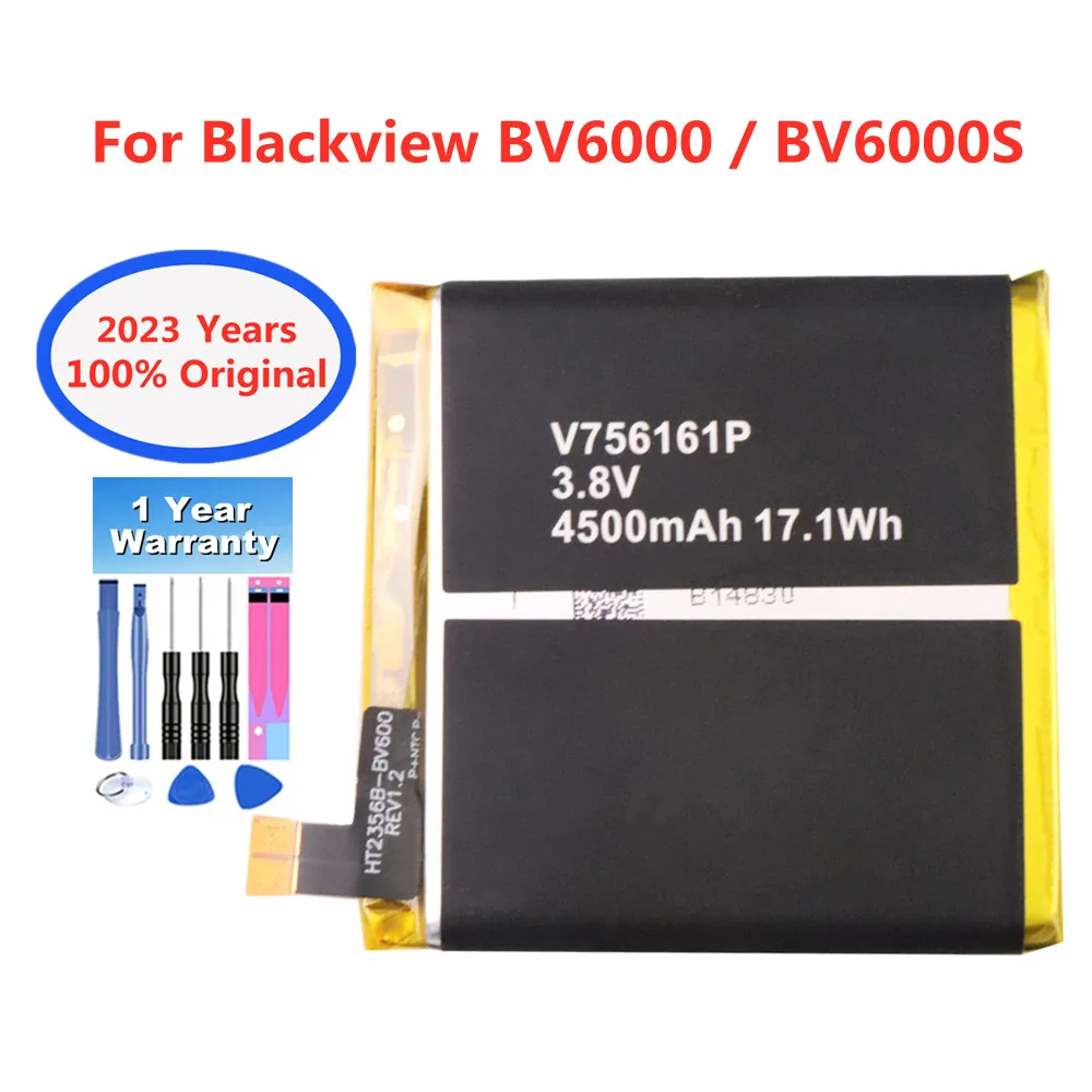 

100% оригинал для Blackview BV6000 / BV6000S BV 6000 умная фотография Высокое Качество 4500 мАч V756161P сменные батареи
