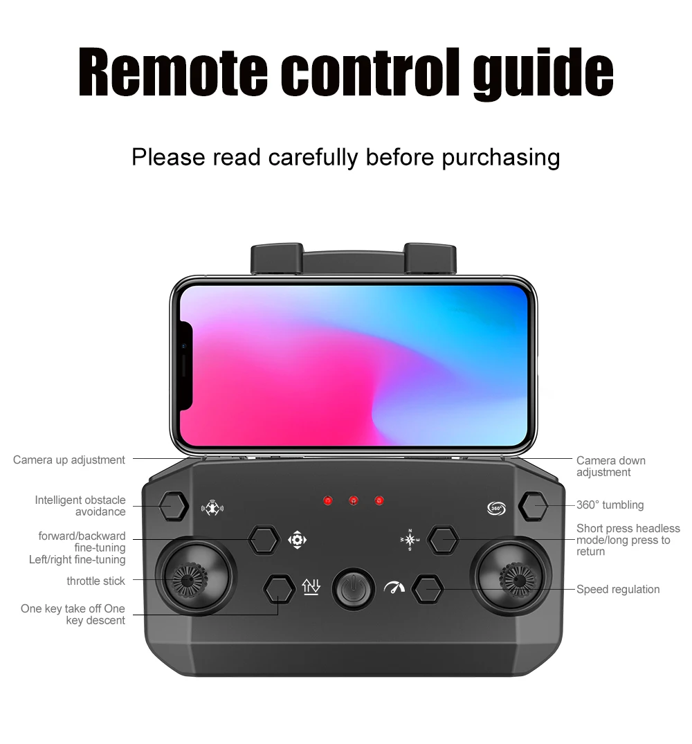 remote control guide please read carefully before purchasing camera up adjustment camera down adjustment