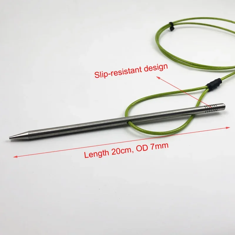 60cm/80cm/100cm/120cm Spearfishing live fish stringer dive fishing lock buckle suitable for underwater hunting and angling