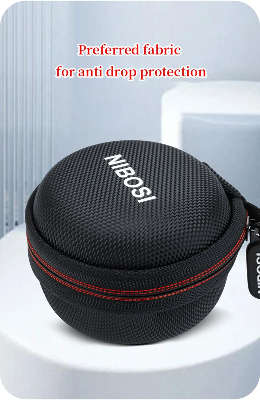 Hard EVA Storage Bag for Soundcore V40i Earbuds Box for ACER/XIAOMI M76/LENRUE M76 TWS Ture Wireless Earbuds Travel Carry Case