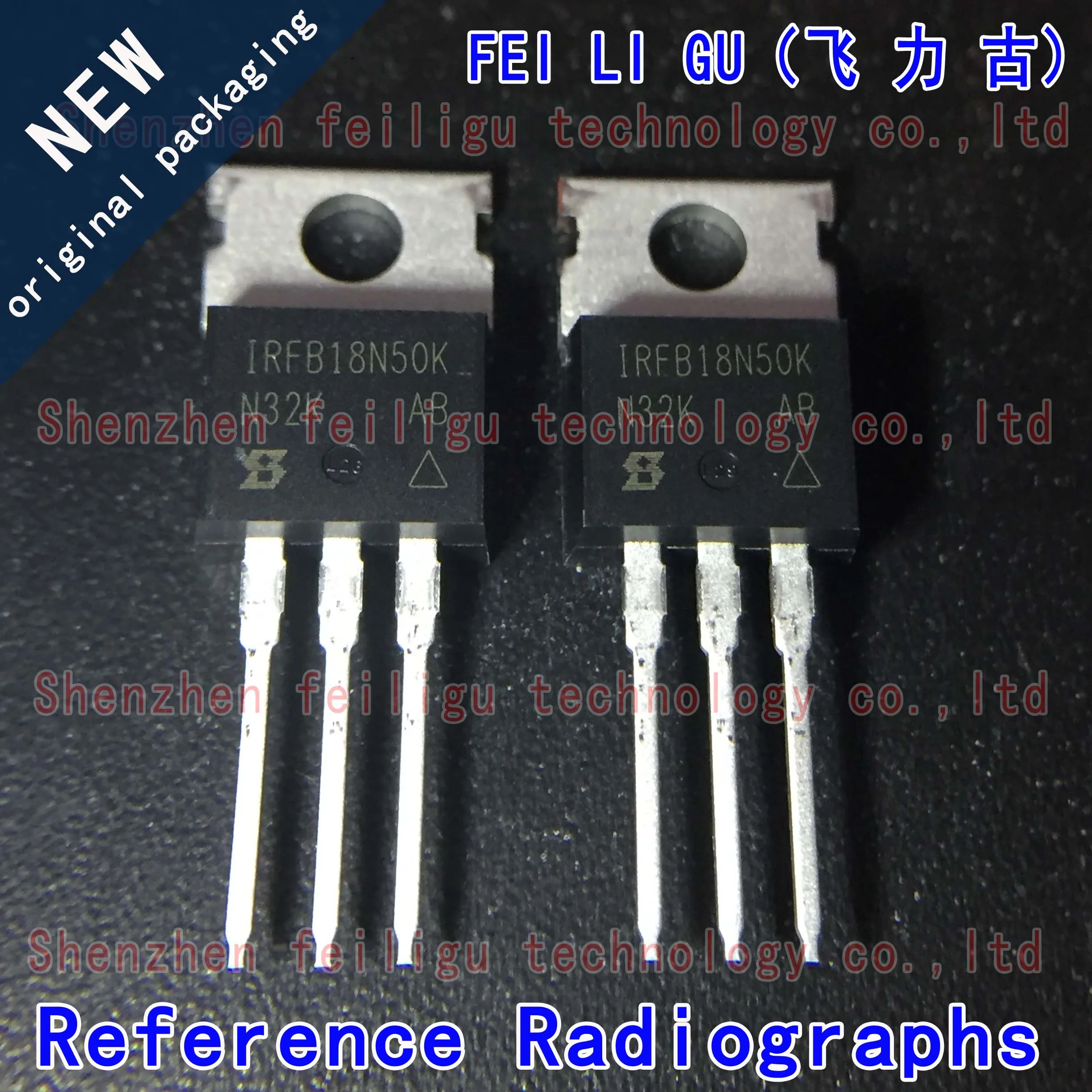 1 30pcs new original si7463adp t1 ge3 si7463a silkscreen 7463a package pakso8 withstand voltage 40v current 46a p channel mosfet 1~30PCS 100% New original IRFB18N50KPBF IRFB18N50K Package:TO-220 In-line Withstand Voltage:500V Current:17A N-channel MOS FET