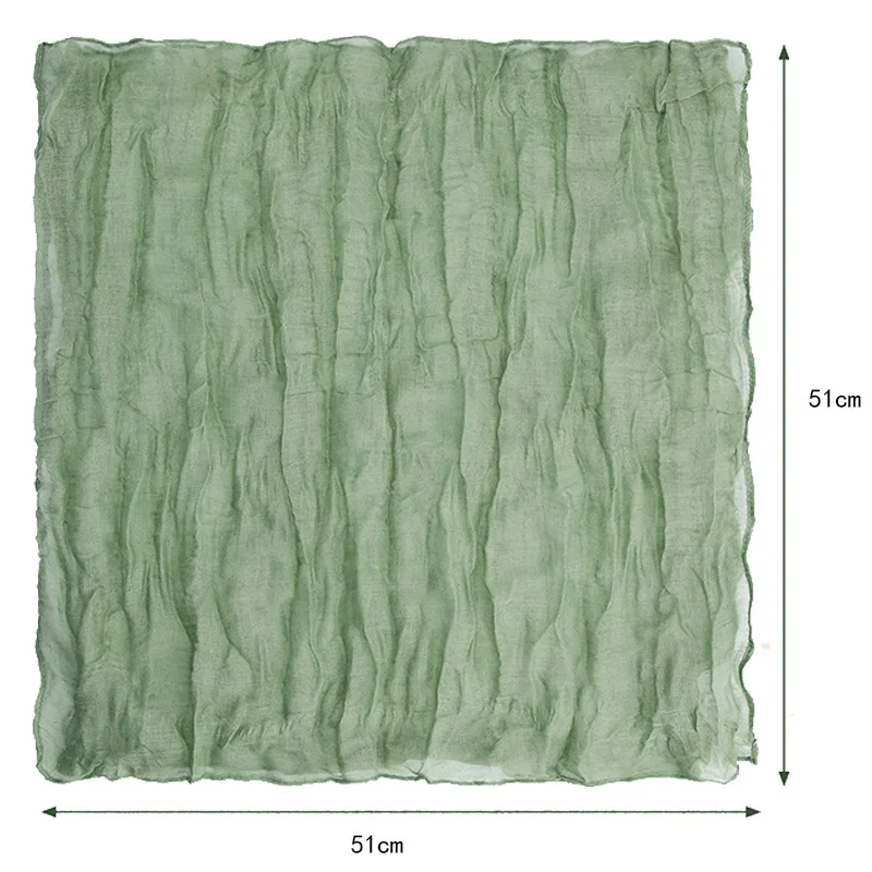 Napkin Polyester 50x50cm 10pcs Wedding Party Decoration polyester napkins
