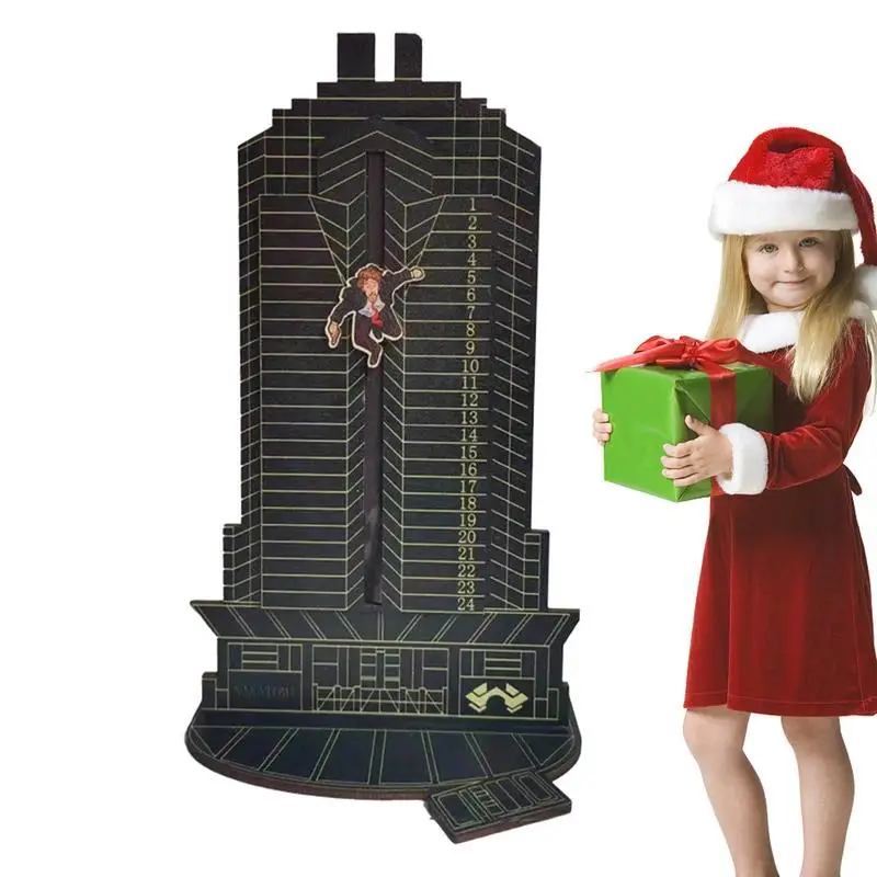

Christmas 2023 Advent Countdown Calendar For Tabletop Wood Decor Hard Advent Calendar With Airplane Explosions Die Hard Calendar
