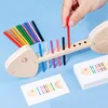 Fish Bone Wooden Pairing Children Puzzle Color Cognition Early Education Fine Motor Training Montessori Teaching Aids Toys 3