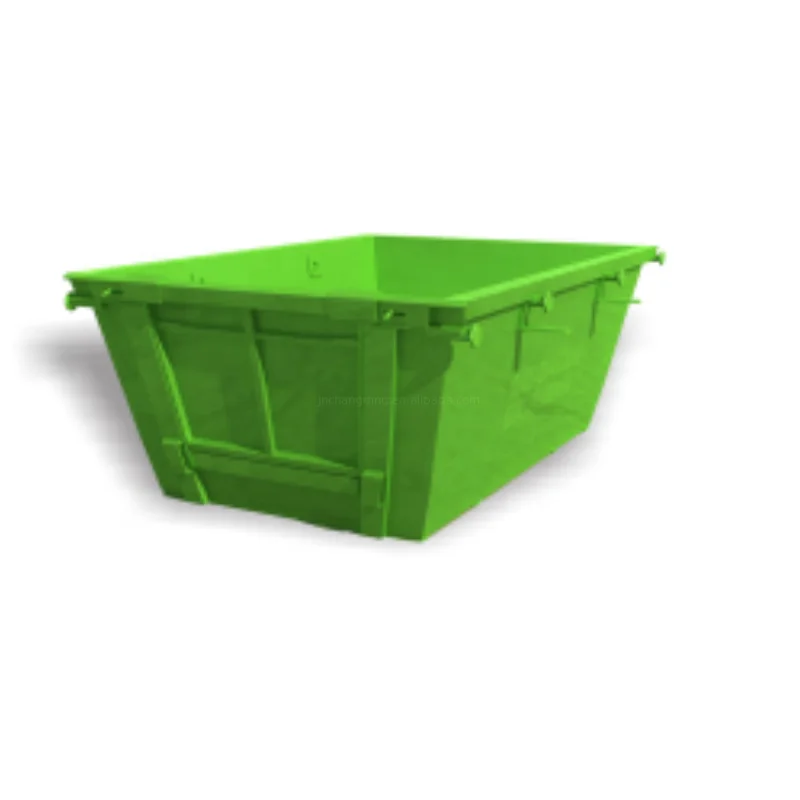 Skip Garbage Waste Bin Trash Outdoor Skip Bin Garbage Compactor Industrial Flat Pack Recycle Steel Container