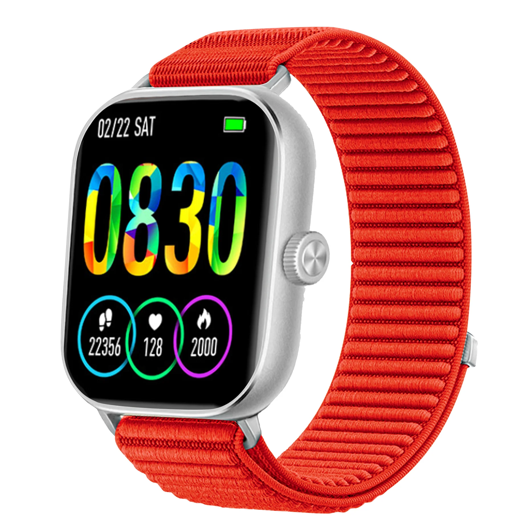 Breathable Nylon Loop Watch Strap - Simple Style