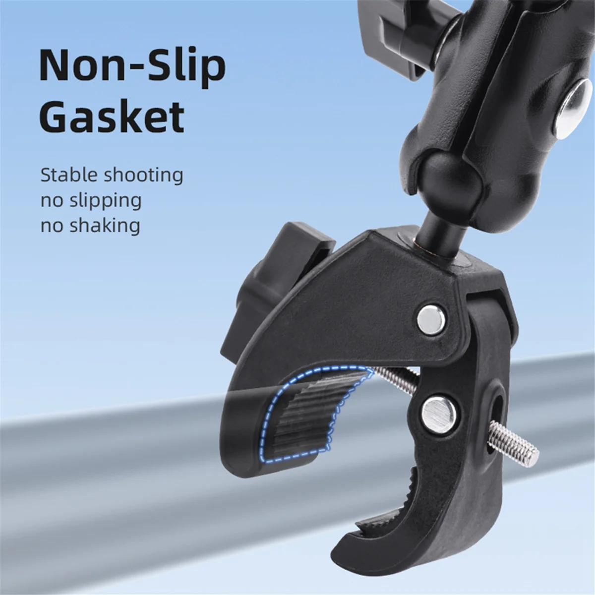 Support de guidon moto pour télécommande DJI RC/RC2 monté sur guidon de moto