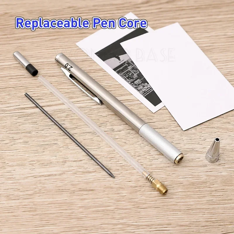 Premium Full Metal Mechanical Pencil for Sketching and Drawing