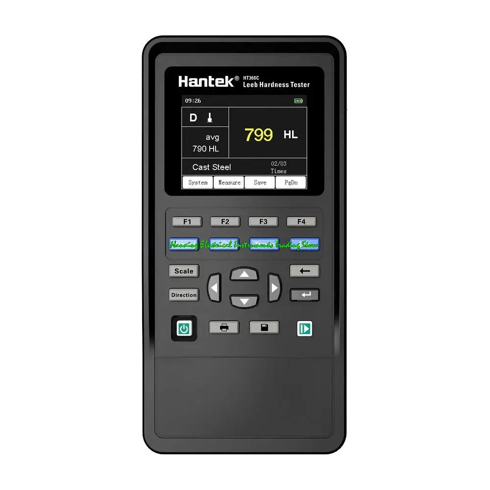 Hantek HT360I/II/HT360C Digital Metal Leeb Hardness Tester Stainless Steel Alloy Copper Hardness Measuring Meter