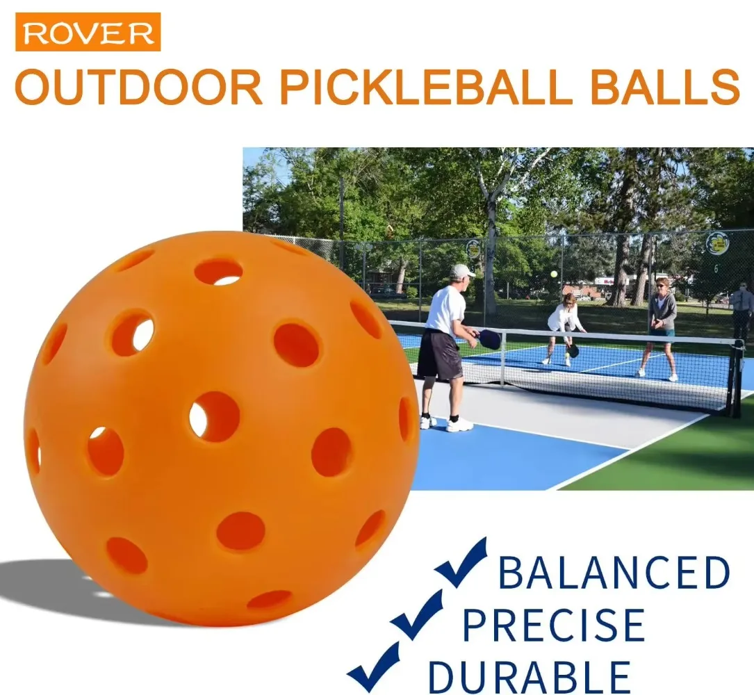 Pickleball set outdoor 26g pickleballs 4