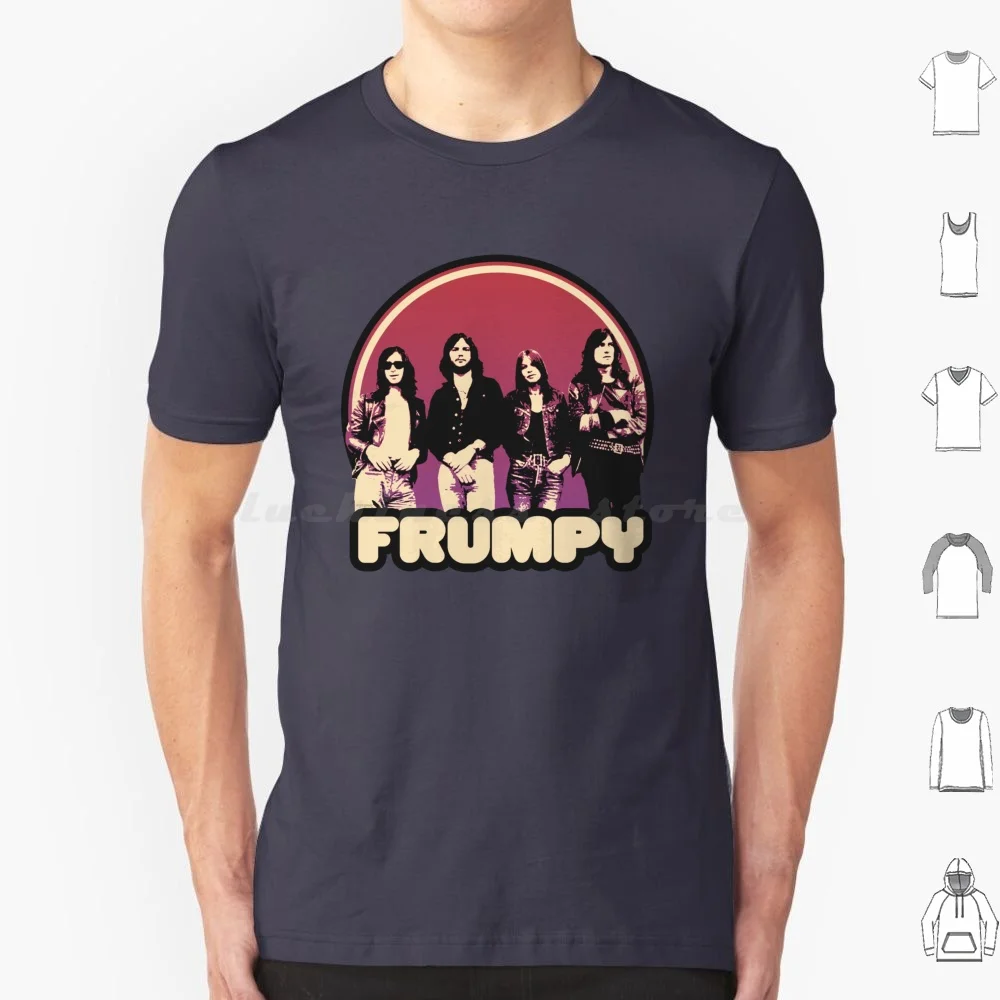 

Frumpy Krautrock Band футболка большого размера 100% хлопок Frumpy Band Krautrock музыка Блюз Винтажный Классический Германия 70S