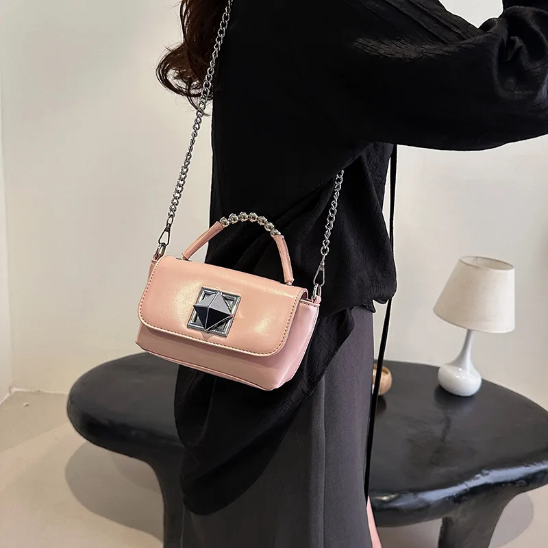 Stylish simple Versatile commuter shoulder bags niche ins design advanced sense handbag slung luxury bag woman сумка женская