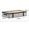 Transparent Cover Non-woven Clothing Storage Box Home Clothing Storage Bed Quilt Storage Bag Home Storage and Organization 5
