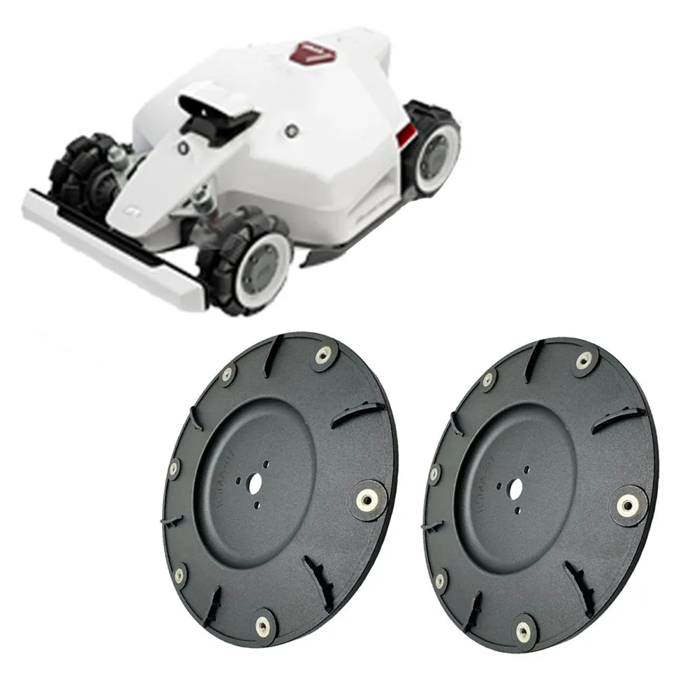 2 Pack Lawn Mower Robot Blades for Mammotion For LUBA 1 AWD and For LUBA 2 AWD Reliable Performance for a Well Maintained Lawn