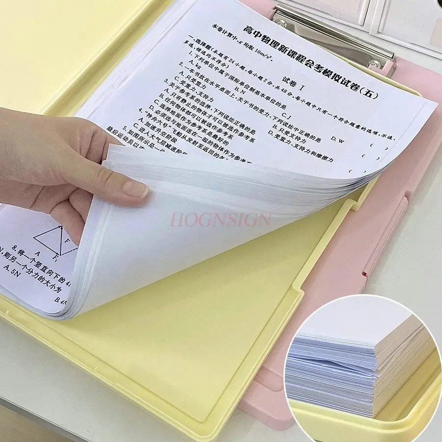 1개입 필기용 보드, 파일 가방, 수납함, 시험지 분류함, 필기 패드, 클램프 보드, 수납 폴더, 학습용 문구류