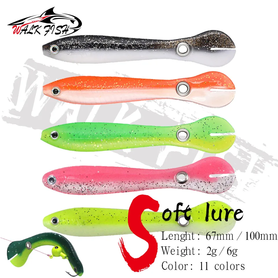 5pcs/Bag Simulated Loach Fish Soft Plastic Bionic Fishing Lure 2g/6g Slow  Sinking Swimming Lures For Saltwater & Freshwater - AliExpress