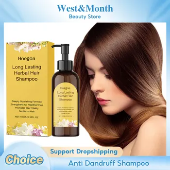 Anti Dandruff Shampoo Natural Scalp Follicles Repairing Soothing Moisturizing Oil Control Deep Cleaning Fluffy Hair Care Shampoo