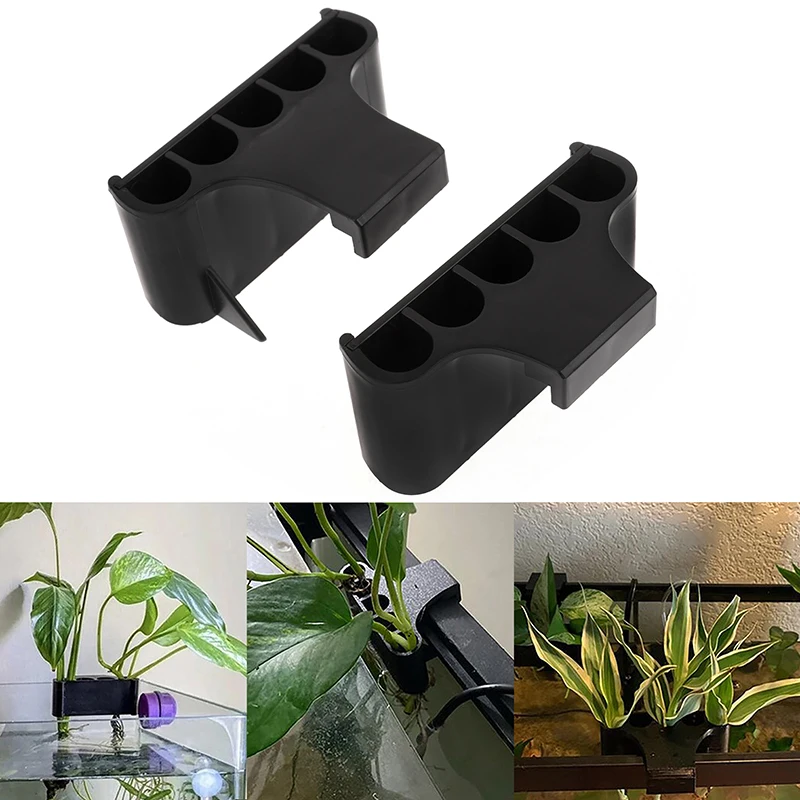 Aquarium Hanging Plant Holder Aquatic Plant Pot With Hole Aquarium Planter Cups For Emersed Plants Aquascape Decorations
