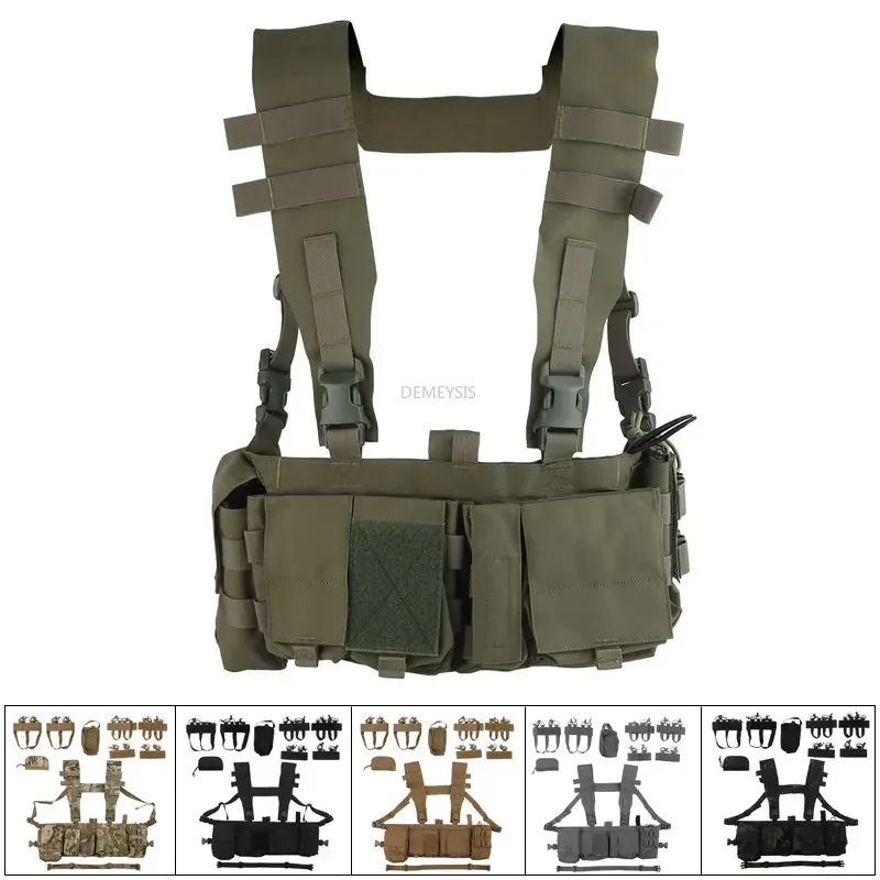 

Hunting Chest Vest Molle Combat Training Chest Rig Equipment Pack Shooting Airsoft Wargame Tactical Vests Pouch