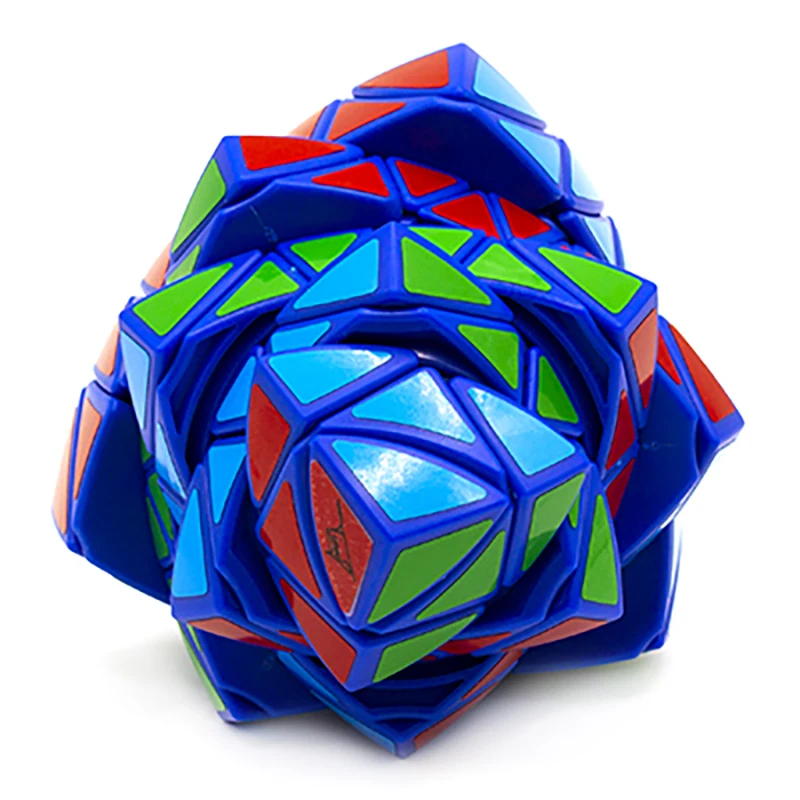 Calvin's Puzzle Cube 6x6 Pyramid Cube Blue Limited Six-layer
