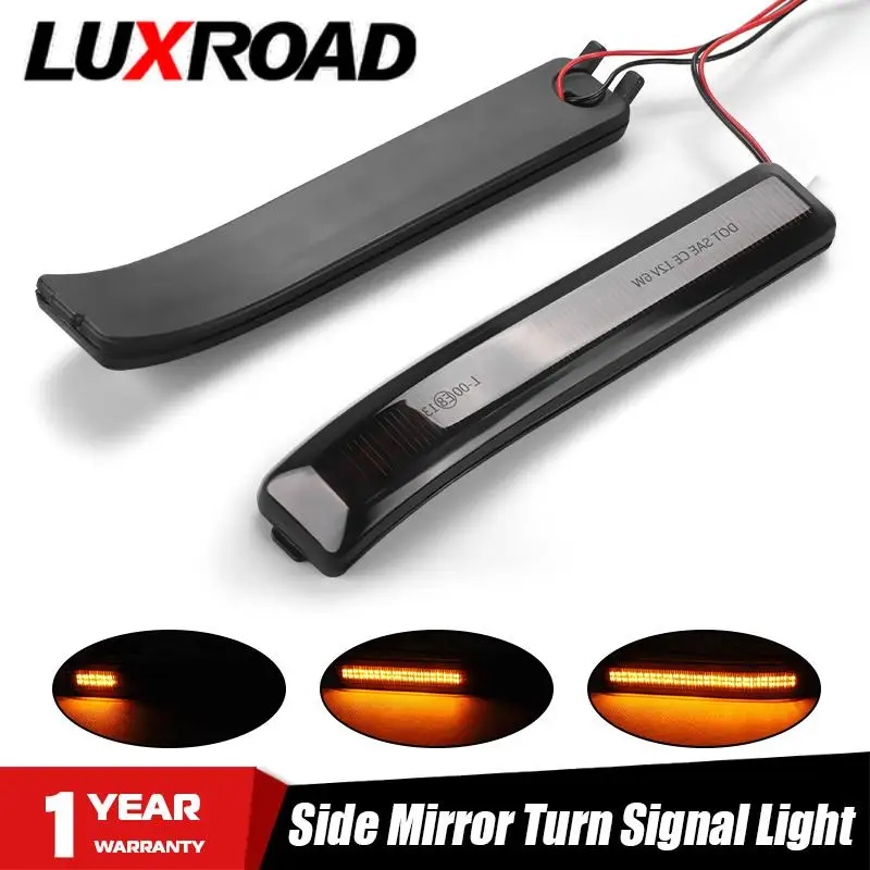 

Светодиодная лампа для зеркала заднего вида для Ford F150 Raptor, динамический потоковый сигнал поворота, освещение индикаторная лампа янтарного цвета, хосветильник свет, автомобильный аксессуар