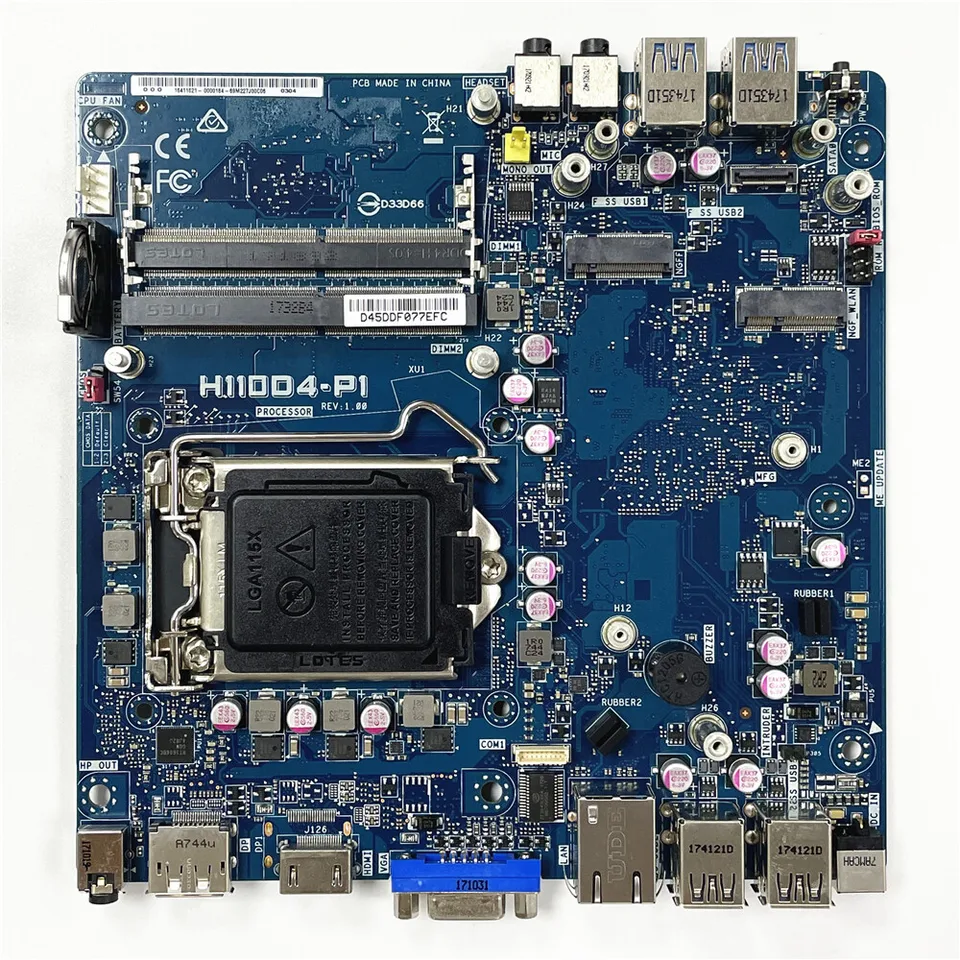 ASROCK H110D4-P1 Mini-ITXMotherboard LGA1151Intel H110 DDR4